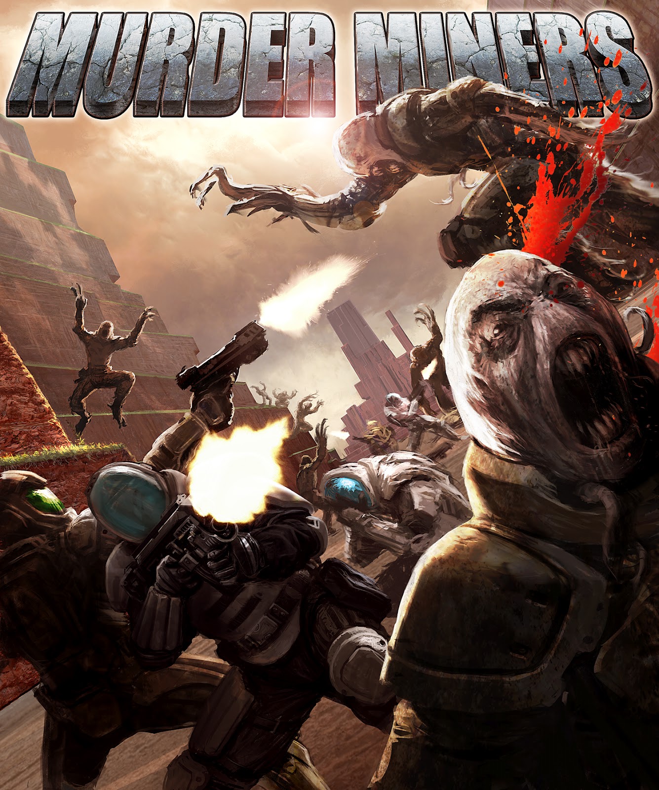 Murder Miners Box Art